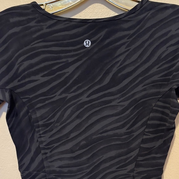 lululemon athletica Black Zebra Print Bodysuit - Picture 3 of 3
